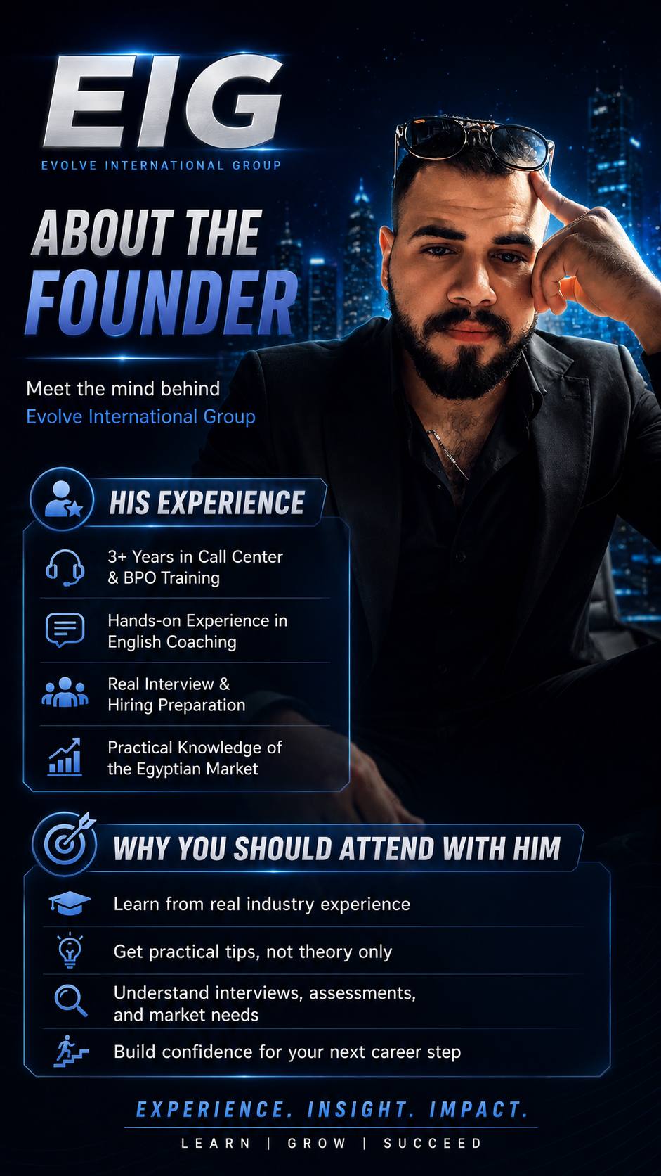 EIG Founder — Evolve International Group