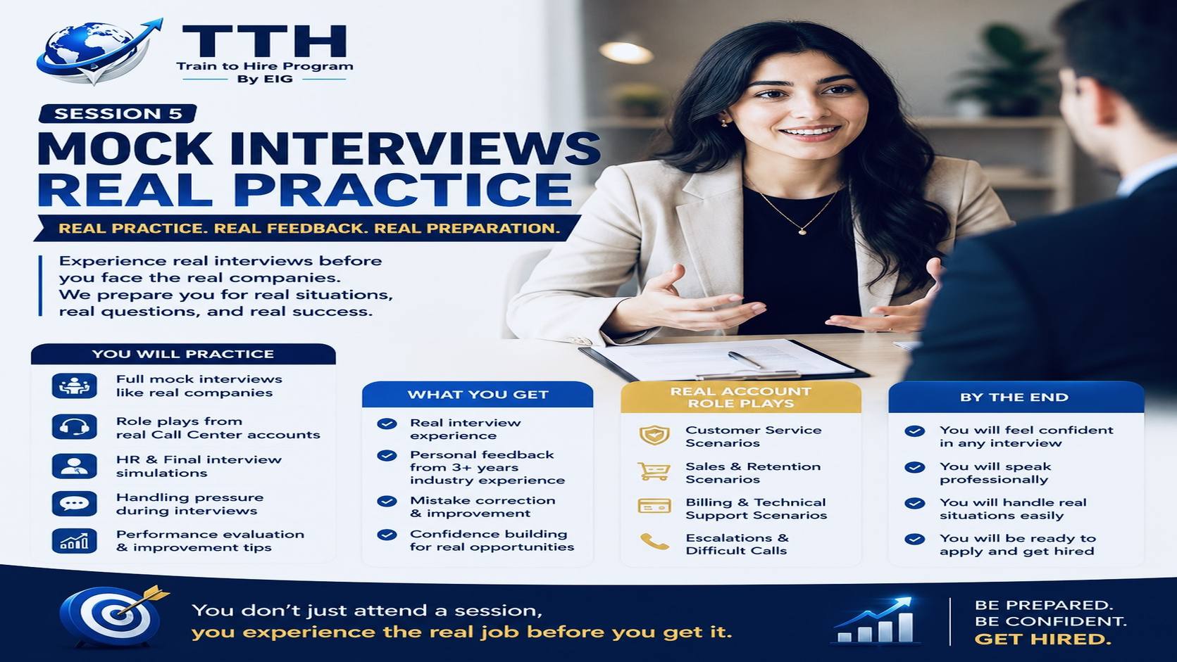 Mock Interviews — Real Practice, Real Feedback
