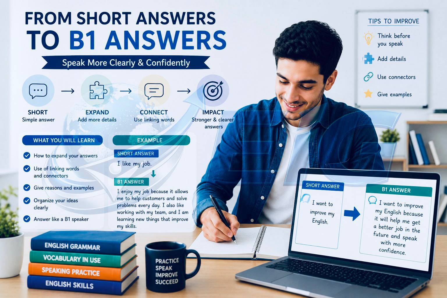 From Short Answers to B1 Answers