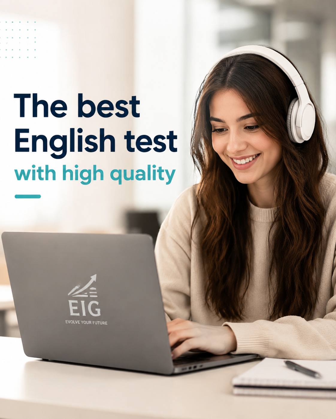 The best English test with high quality — EIG