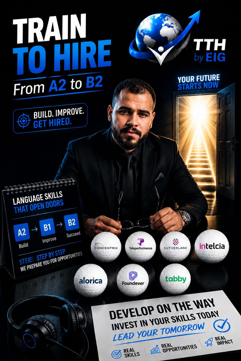 B1 Train to Hire — Live Package
